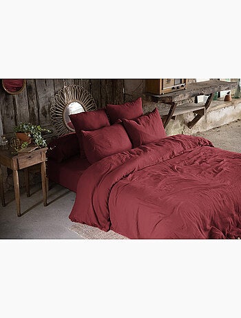 Pack gaze de coton — Parure de couette + drap housse + 2 taies