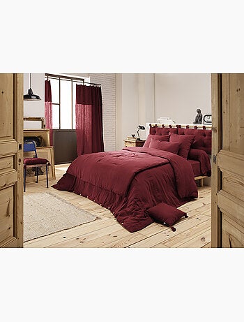 Pack gaze de coton — Parure de couette + drap housse + 2 taies