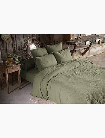 Pack gaze de coton — Parure de couette + drap housse + 2 taies