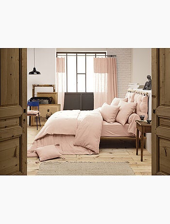 pack gaze de coton – parure de couette + drap housse + 2 taies