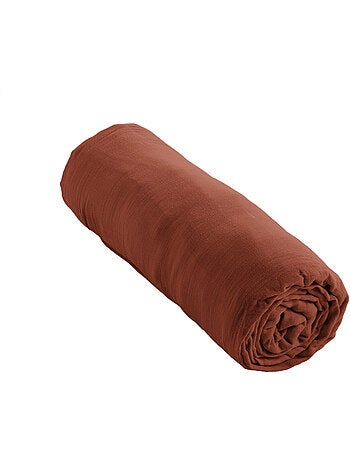 pack gaze de coton – parure de couette + drap housse + 2 taies