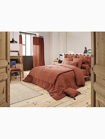 Pack gaze de coton — Parure de couette + drap housse + 2 taies