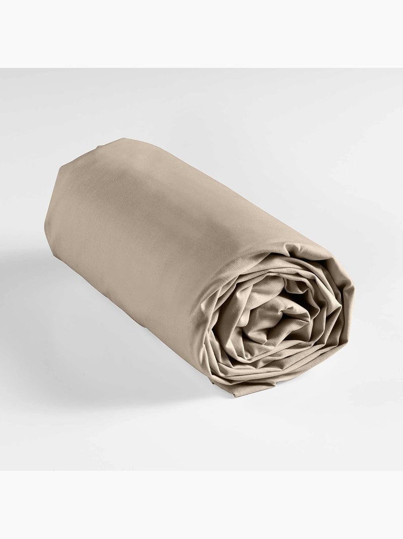 Pack Housse de Couette Dakar + Drap Housse cm Beige Sable - Kiabi