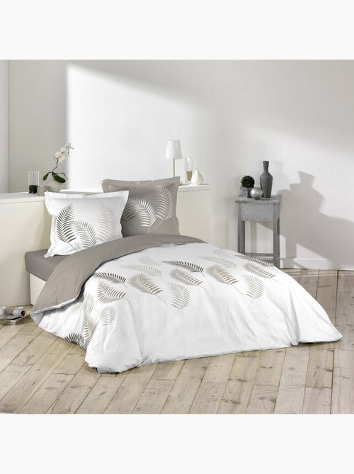 Pack housse de couette + drap housse 140x190 - Kiabi Pack housse de couette + drap housse 140x190 - Kiabi