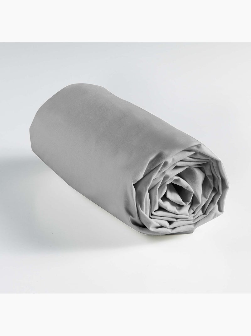 Pack housse de couette + drap housse 140x190 Gris Beige - Kiabi