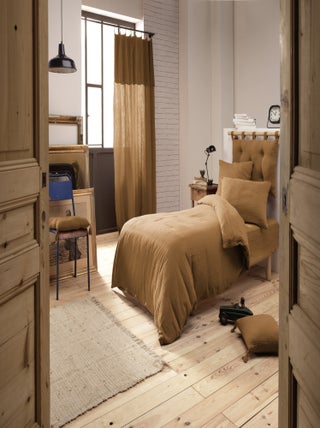 Pack housse de couette "Gaïa" toutes dimensions "Gaze de Coton" - Gaïa Camel - Pack 3 Pièces pour li