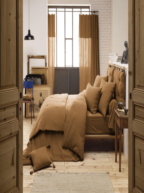 Pack housse de couette "Gaïa" toutes dimensions "Gaze de Coton" - Kiabi