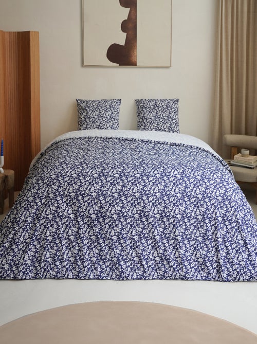 Pack Housse de couette + Taie(s) d'oreiller Coton Flora - DODO - Kiabi
