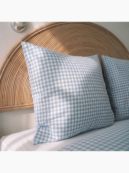 Pack housse de couette + taie(s) d'oreiller coton Vichy - DODO - Kiabi