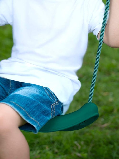 Pack Lilly SOULET 3 accessoires pour portique H195 cm : 2 balançoires et 1 siège bébé Lilly évolutif - Kiabi