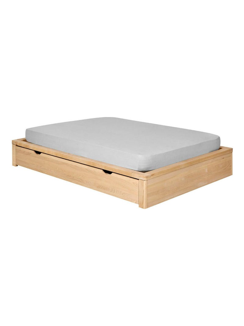 Pack lit avec tiroir et matelas Gaston - AKITEN RETAIL Marron - Kiabi