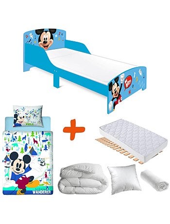 Pack Lit Mickey Disney Oh Boy et notes de musique 140x70 cm