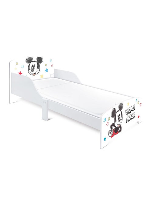 Pack Lit Mickey Vintage Disney Blanc Vintage étoiles colorées 140x70 cm - Kiabi