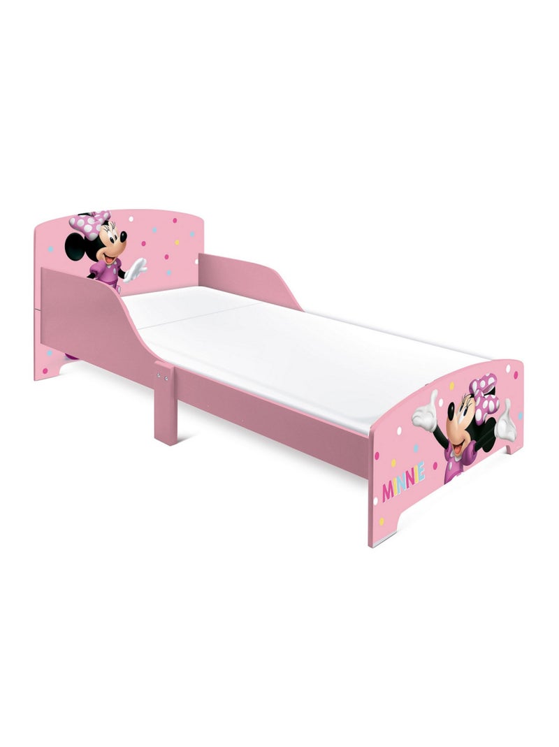 Pack Lit Minnie Disney Roses et Confettis 140x70 cm Rose - Kiabi