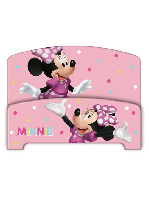 Pack Lit Minnie Disney Roses et Confettis 140x70 cm - Kiabi