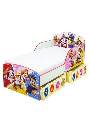 Pack Lit Pat'Patrouille 4 personnages et leurs blasons - 140x70 cm