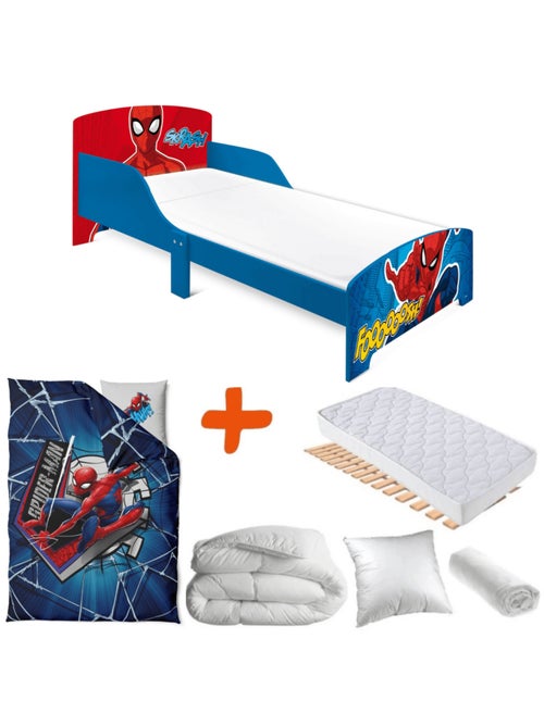 Pack Lit  Spiderman Skrash Foooooosh ! 140x70 cm - Kiabi