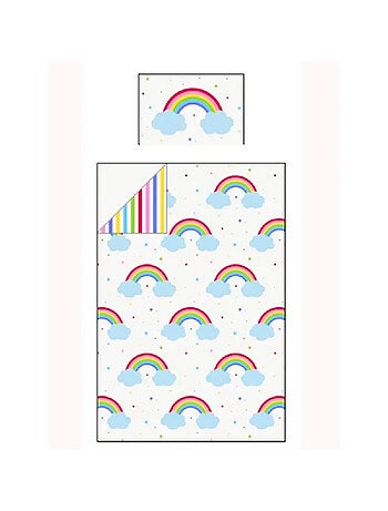 Pack Lit Stitch Disney feuilles tropicales 140x70 cm