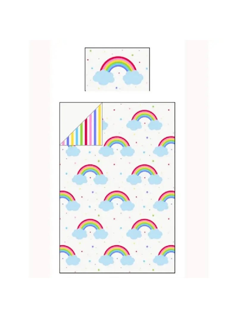 Pack Lit Stitch Disney feuilles tropicales 140x70 cm Bleu - Kiabi
