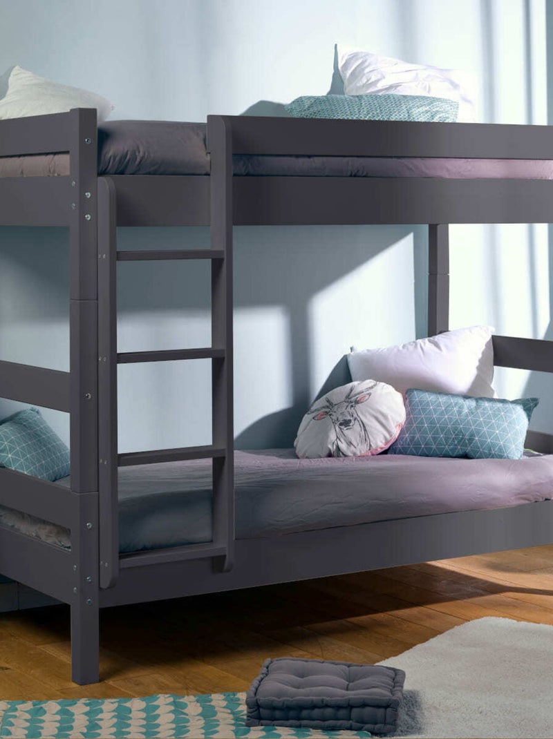 Pack lit superposé séparable avec 2 matelas Aaron - AKITEN RETAIL Marron - Kiabi