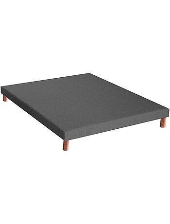 Pack literie complet ASTRE : matelas, sommier, couette et oreillers, made in France - 140 x 190 cm