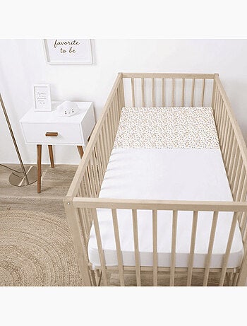 Pack Matelas Bébé 60x120 cm + Plan Incliné Coton Sweety - Confort Souple et Position Idéale