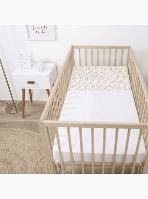 Pack Matelas Bébé 60x120 cm + Plan Incliné Coton Sweety - Confort Souple et Position Idéale - Kiabi