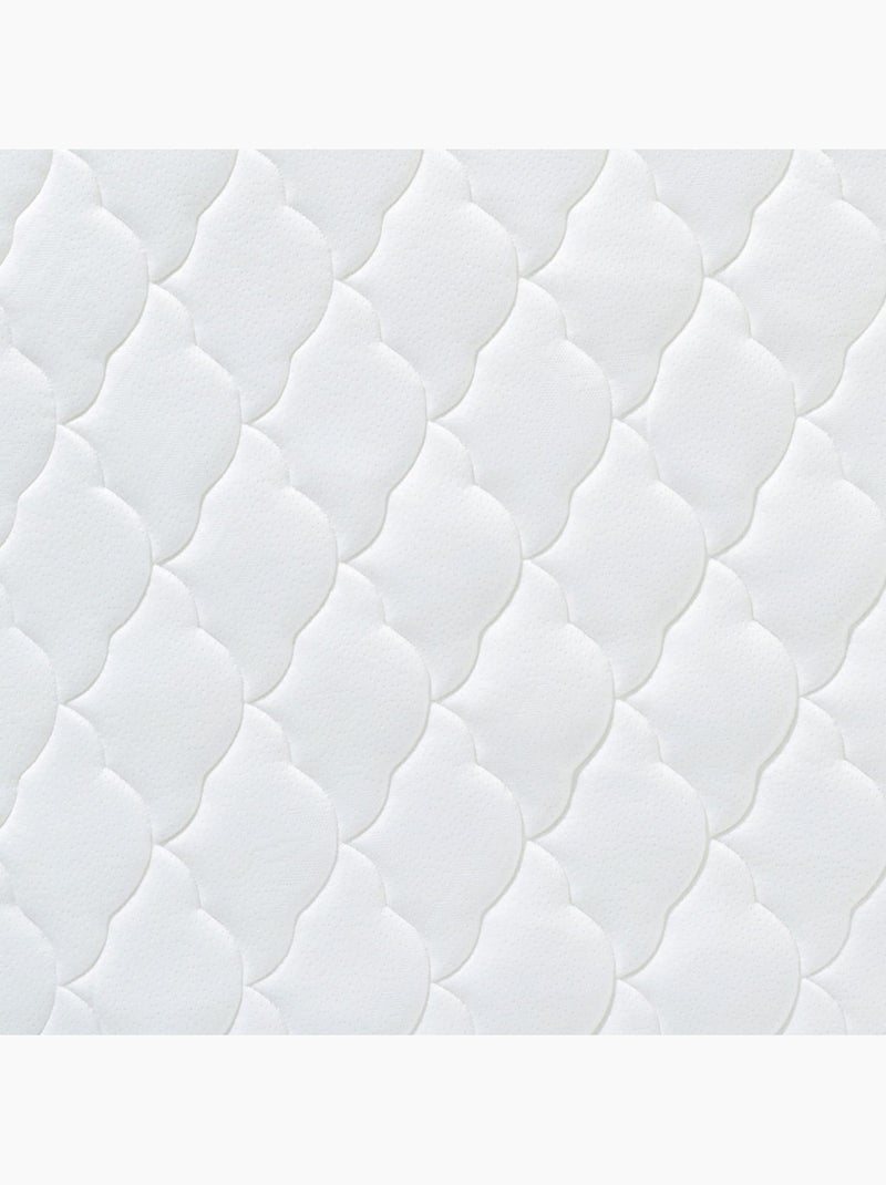 Pack matelas déhoussable bamboo + drap-housse imperméable vert Blanc - Kiabi