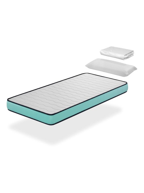 Pack Matelas  h14 CM ORION CONFORT+oreiller junior+Protège matelas - Kiabi