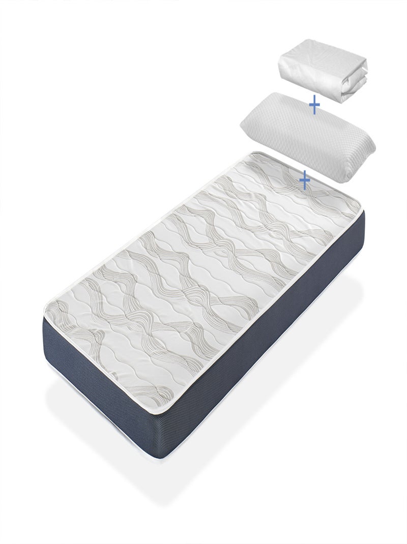 Pack matelas ‘ORION CONFORT’ épaisseur 14 cm + oreiller a memoire + protège matelas N/A - Kiabi