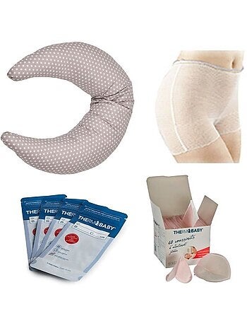 Pack maternité et allaitement - THERMOBABY - Kit complet pour jeunes mamans - Confort et praticité