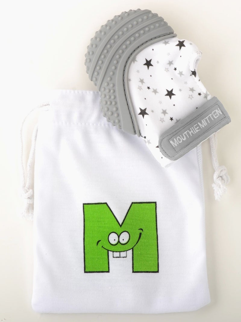 Pack mitaine de dentition et hochet cube de dentition - Gris Gris - Kiabi