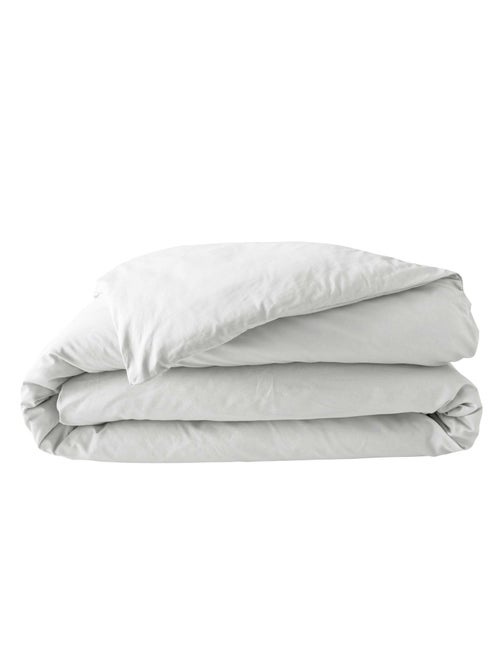 Pack Parure de Lit Percale Unie 78 Fils + Drap-Housse - Kiabi Pack Parure de Lit Percale Unie 78 Fils + Drap-Housse - Kiabi
