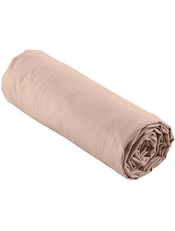Pack Parure de Lit Percale Unie 78 Fils + Drap-Housse