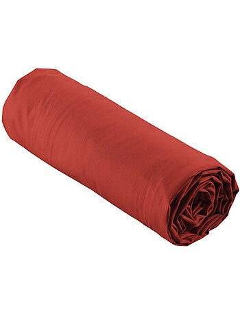 Pack Parure de Lit Percale Unie 78 Fils + Drap-Housse