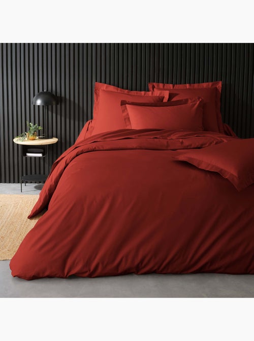 Pack Parure de Lit Percale Unie 78 Fils + Drap-Housse - Kiabi Pack Parure de Lit Percale Unie 78 Fils + Drap-Housse - Kiabi