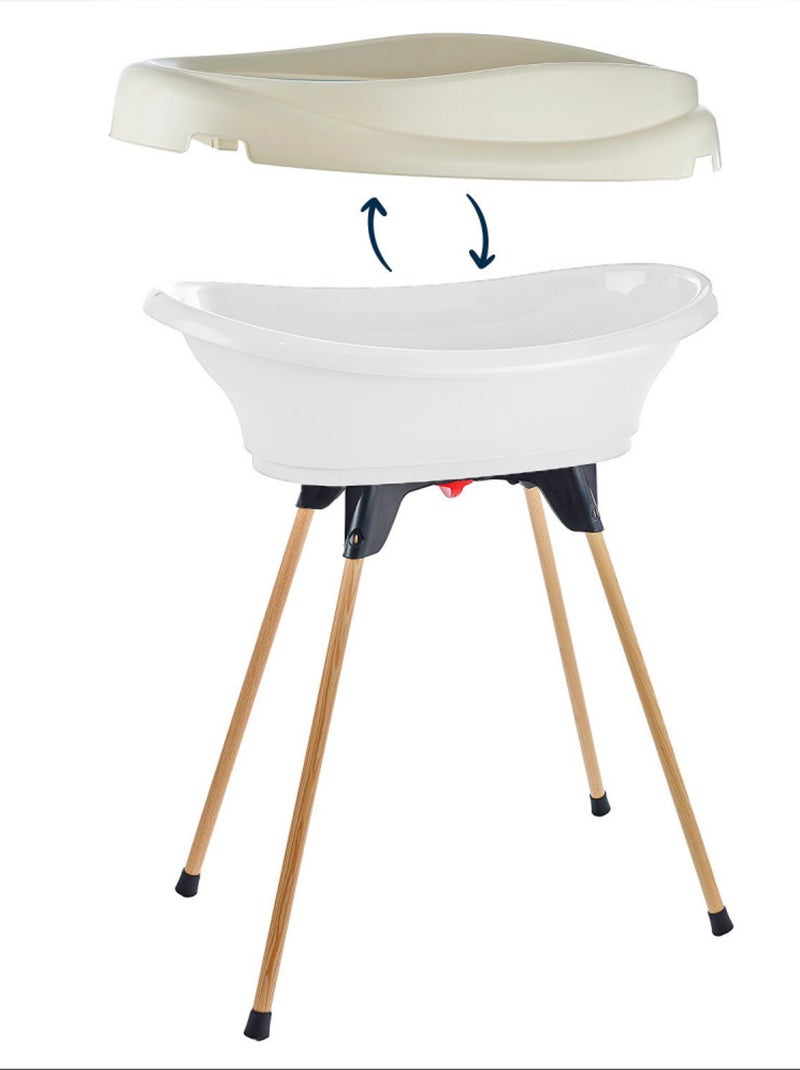 Pack plan à langer et baignoire VASCO Blanc - Kiabi