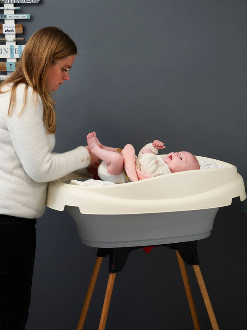 Pack plan à langer et baignoire VASCO Blanc - Kiabi