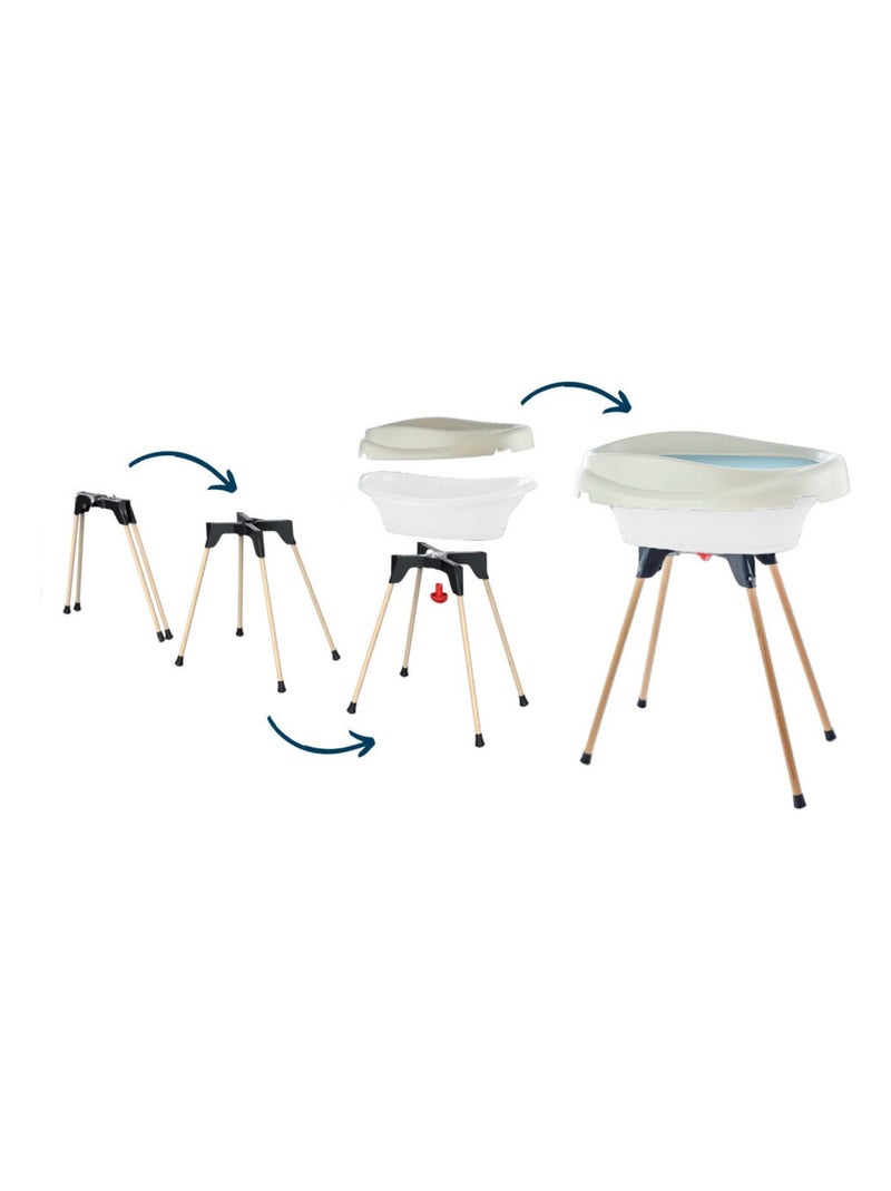 Pack plan à langer et baignoire VASCO Blanc - Kiabi