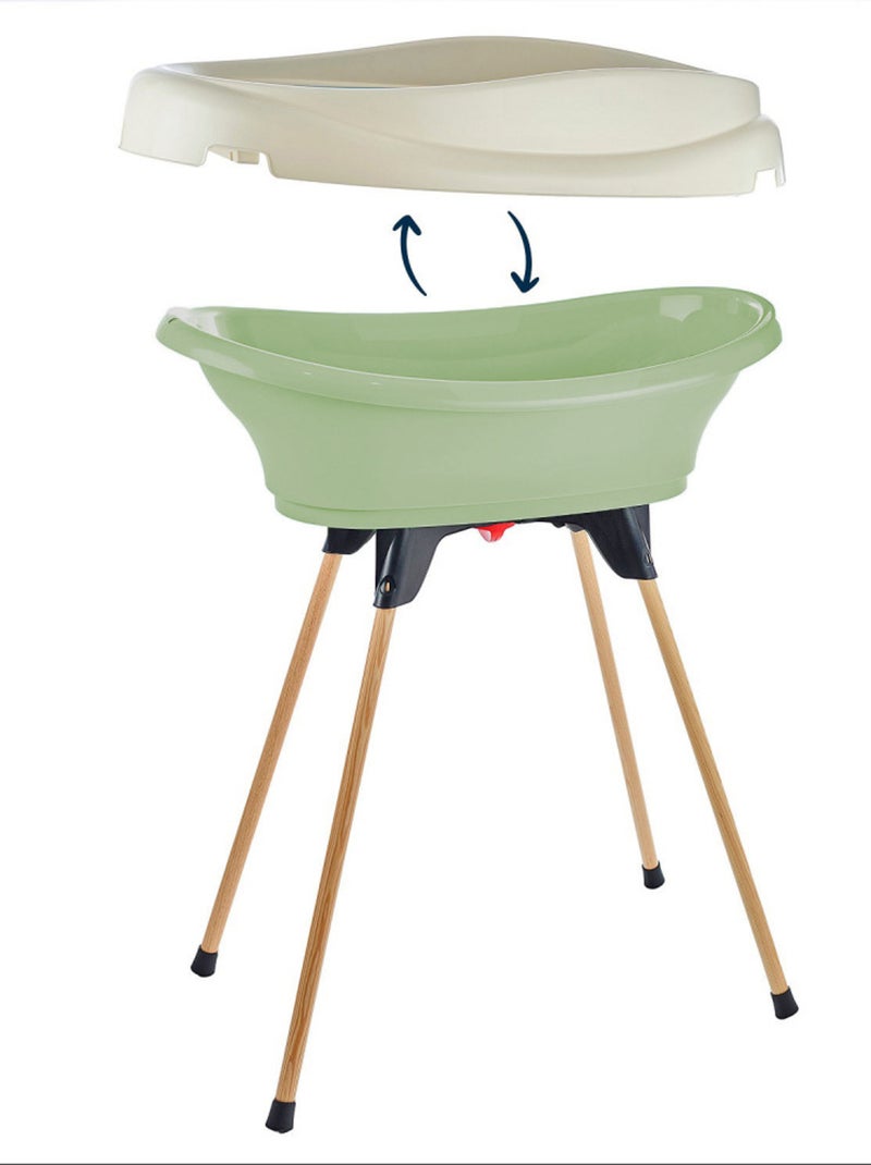 Pack plan à langer et baignoire VASCO Vert - Kiabi