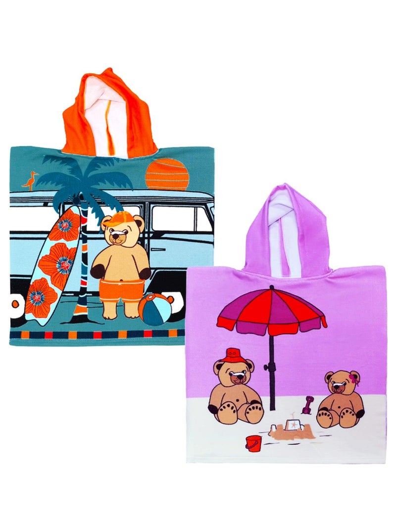 Cartolibreria L'Idea | PONCHO ASCIUGAMANO PER BAMBINI LEGAMI KIDS PONCHO - SQUALO - LEGAMI