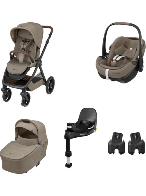 Pack Poussette Naissance Oxford+, Cosi Pebble 360 Pro 2, Embase FamilyFix 360 Pro - Kiabi Pack Poussette Naissance Oxford+, Cosi Pebble 360 Pro 2, Embase FamilyFix 360 Pro - Kiabi