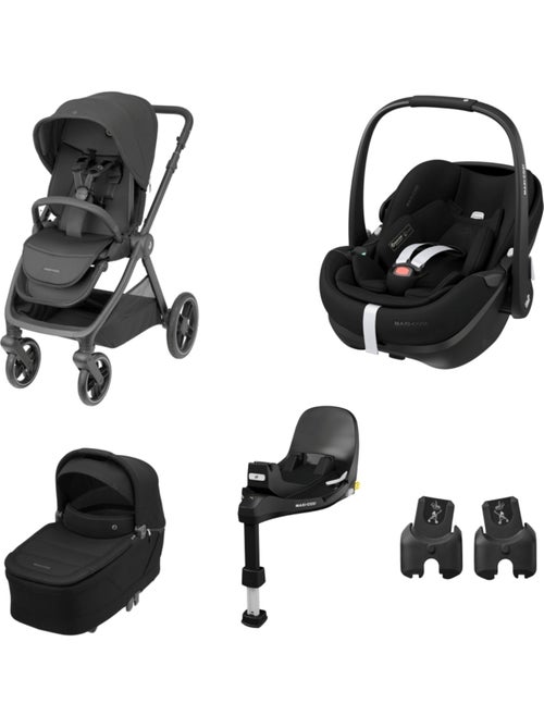 Pack Poussette Naissance Oxford+, Cosi Pebble 360 Pro 2, Embase FamilyFix 360 Pro - Kiabi Pack Poussette Naissance Oxford+, Cosi Pebble 360 Pro 2, Embase FamilyFix 360 Pro - Kiabi