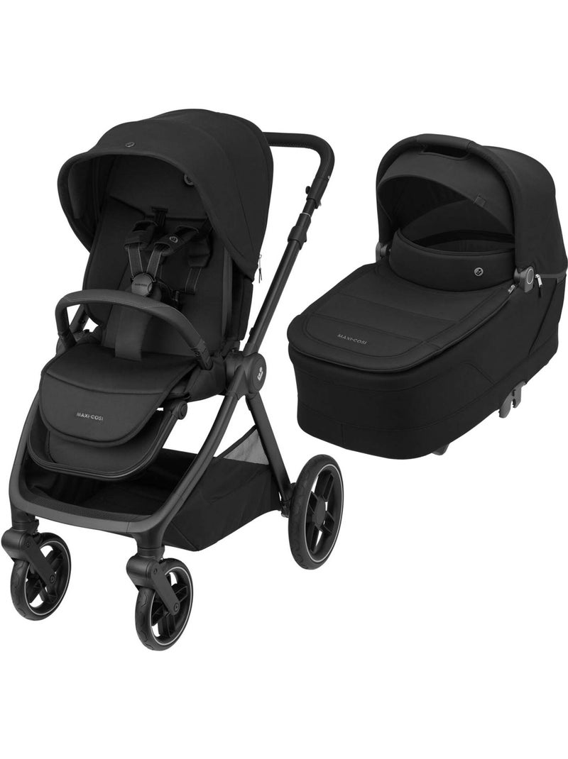 Pack Poussette Naissance Oxford+, Cosi Pebble 360 Pro 2, Embase FamilyFix 360 Pro Noir Noir - Kiabi