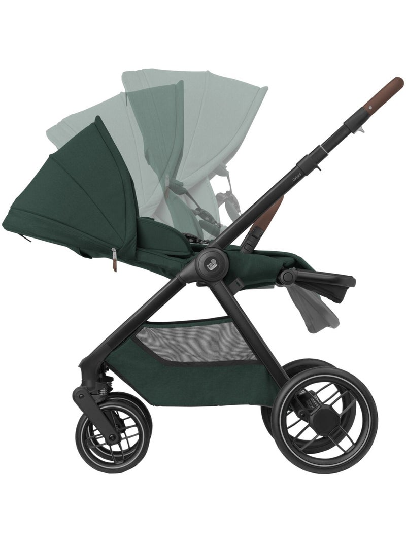 Pack Poussette Naissance Oxford+, Cosi Pebble 360 Pro 2, Embase FamilyFix 360 Pro Vert foncé - Kiabi