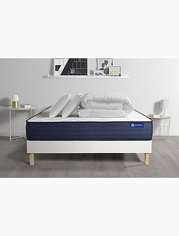 Pack Prêt à dormir avec Matelas Latex et mémoire de forme ACTISOM
