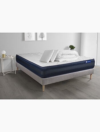 Pack Prêt à dormir avec Matelas Latex et mémoire de forme ACTISOM