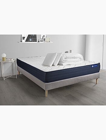 Pack Prêt à dormir avec Matelas Latex et mémoire de forme ACTISOM