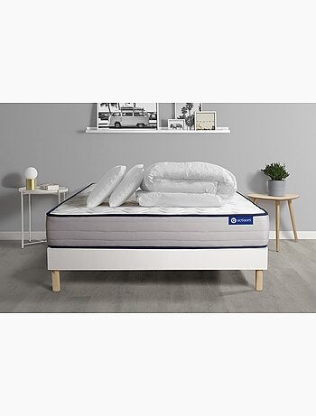 Pack Prêt à dormir avec Matelas Mémoire de forme ACTISOM
