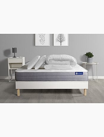 Pack Prêt à dormir avec Matelas Mémoire de forme ACTISOM